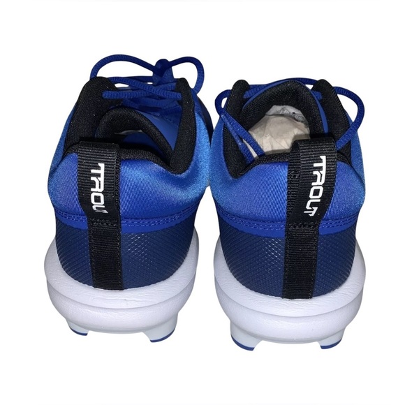 Nike Force Trout 9 PRO MCS Molded Baseball Cleats Blue FB2908-401 Kids Size 7 - Picture 4 of 7